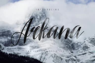 Arkana Font by Maulana Creative — Script Handwritten Font — thumbnail 1