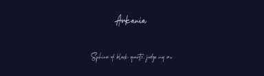 Arkania by Nugs Studio — Script Handwritten Font — thumbnail 2