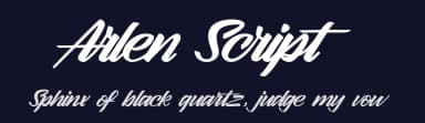 Arlen Script by Mesintik Studio — Script Handwritten Font — thumbnail 2
