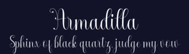 Armadilla by cropstudio — Script Handwritten Font — thumbnail 2
