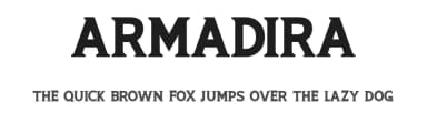 ARMADIRA by UI Creative — Serif Font — thumbnail 1