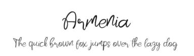 Armenia by Kateeng Ciu — Script Handwritten Font — thumbnail 1