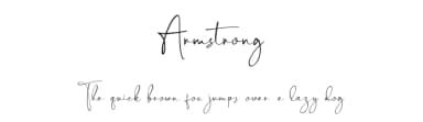 Armstrong by ToniStudio — Script Handwritten Font — thumbnail 1