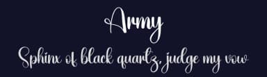Army by Scratchones — Script Handwritten Font — thumbnail 2