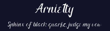 Arnietty by Ef Studio — Script Handwritten Font — thumbnail 2