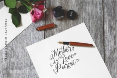 Aromatic Ginger Font by JavaPep — Script Handwritten Font — thumbnail 9