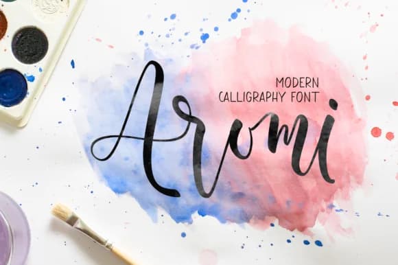 Aromi Font by Letteratom — Script Handwritten Font