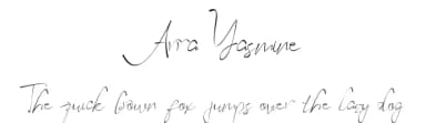 Arra Yasmine by Wras Studio — Script Handwritten Font — thumbnail 1