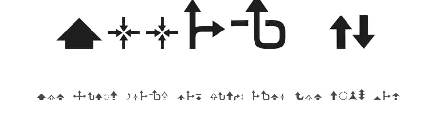 Arrow 7 by Style-7 — Dingbats Font