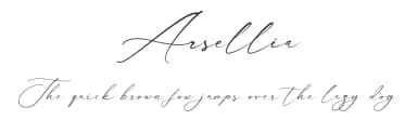 Arsellia by RantautypeStudio — Script Handwritten Font — thumbnail 1