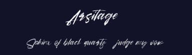 Arsitage by Maulana Creative — Script Handwritten Font — thumbnail 2