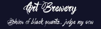 Art Brewery by JSH creates — Script Handwritten Font — thumbnail 2