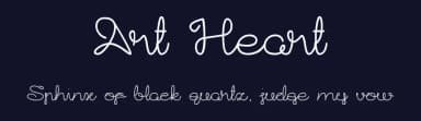 Art Heart by weknow — Script Handwritten Font — thumbnail 2