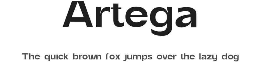 Artega by Yukita Creative — Sans Serif Font