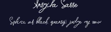 Artgila Satte by Sendika Vidiyantoro — Script Handwritten Font — thumbnail 2