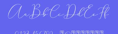 Arthalia by Sarif Letter — Script Handwritten Font — thumbnail 3
