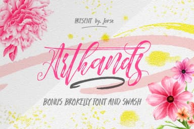 Arthands Font by JorseType — Script Handwritten Font — thumbnail 1