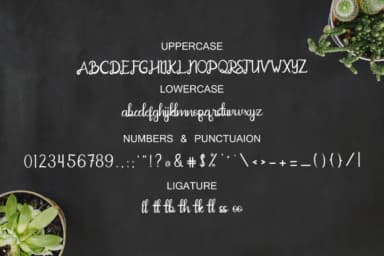 Arthunia Script Font by Saber Studio — Script Handwritten Font — thumbnail 6