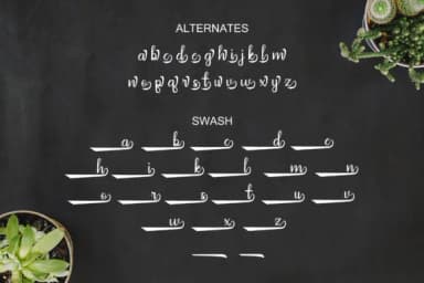 Arthunia Script Font by Saber Studio — Script Handwritten Font — thumbnail 7