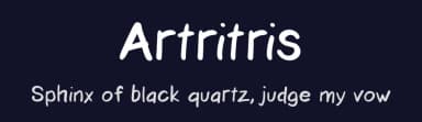 Artritris by César Pena — Script Handwritten Font — thumbnail 2
