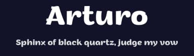 Arturo by Zetafonts — Sans Serif Font — thumbnail 2