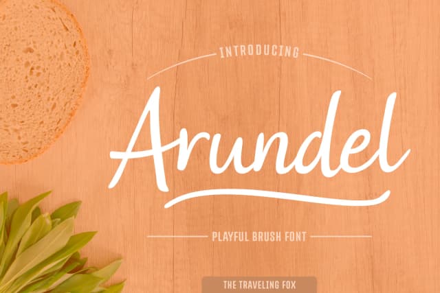 Arundel Font by The Traveling Fox — Script Handwritten Font