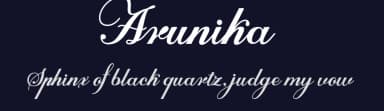 Arunika by Skinny Type — Script Handwritten Font — thumbnail 2
