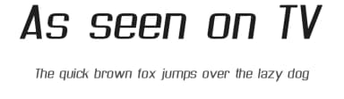 As seen on TV by Pizzadude — Sans Serif Font — thumbnail 1