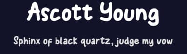 Ascott Young by Denny Sutanto — Script Handwritten Font — thumbnail 2