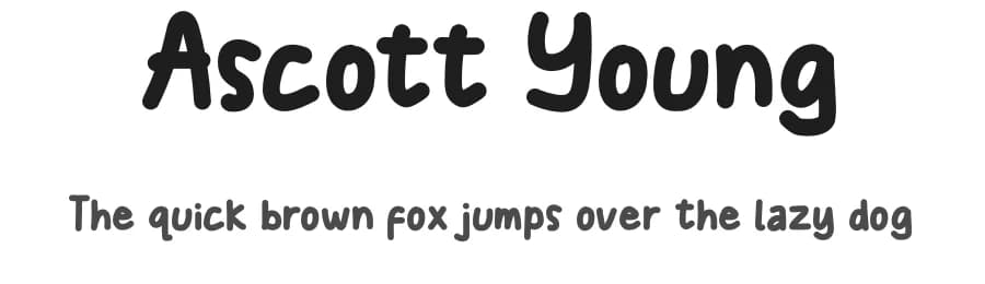 Ascott Young by Denny Sutanto — Script Handwritten Font — preview 1