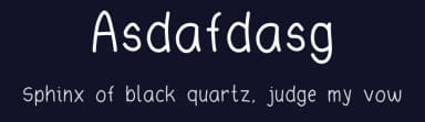 Asdafdasg by J. Toro — Script Handwritten Font — thumbnail 2