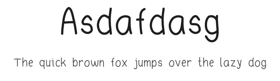 Asdafdasg by J. Toro — Script Handwritten Font