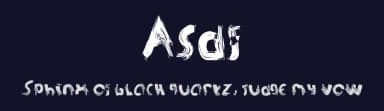 Asdf by Kyle Peyton — Script Handwritten Font — thumbnail 2