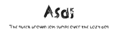 Asdf by Kyle Peyton — Script Handwritten Font — thumbnail 1