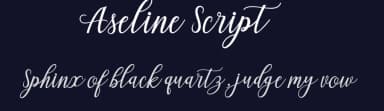 Aseline Script by Creative Lab — Script Handwritten Font — thumbnail 2