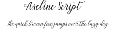 Aseline Script by Creative Lab — Script Handwritten Font — thumbnail 1
