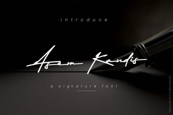 Asem Kandis Font by lemoncraft — Script Handwritten Font