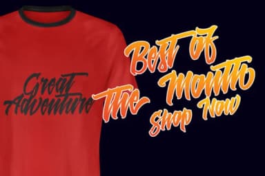 Ashaal Script Font by MysticalType — Script Handwritten Font — thumbnail 8