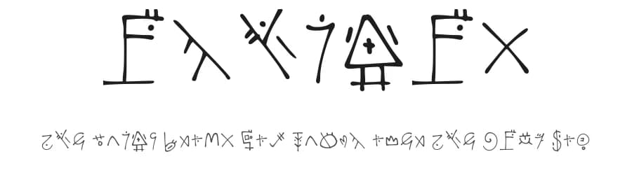 Ashican by Tired Opossum — Dingbats Font