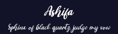 Ashifa by Letterena Studios — Script Handwritten Font — thumbnail 2