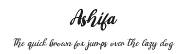 Ashifa by Letterena Studios — Script Handwritten Font — thumbnail 1