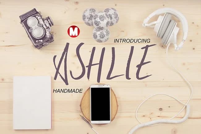 Ashlie Font by Only The Originals — Script Handwritten Font — preview 1