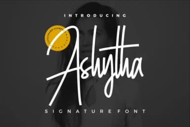 Ashytha Font by 24Design Studios — Script Handwritten Font — thumbnail 3
