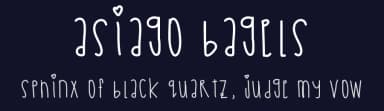 Asiago Bagels by Des Gomez — Script Handwritten Font — thumbnail 2