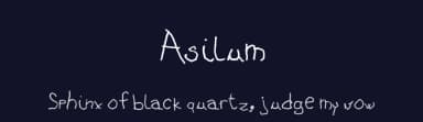 Asilum by Raptus (creativi) — Script Handwritten Font — thumbnail 2
