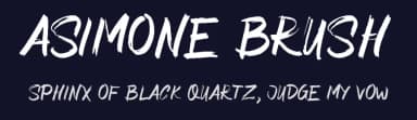 Asimone Brush by Kotak Kuning Studio — Script Handwritten Font — thumbnail 2