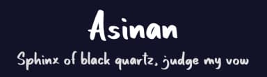 Asinan by Denny Subagja — Script Handwritten Font — thumbnail 2