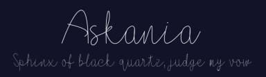Askania by Sungi Creative — Script Handwritten Font — thumbnail 2