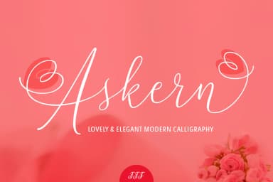 Askern Font by The Traveling Fox — Script Handwritten Font — thumbnail 1