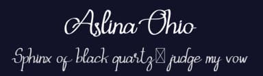 Aslina Ohio by Edric Studio — Script Handwritten Font — thumbnail 2